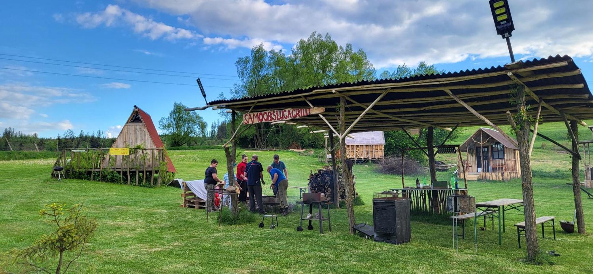 Altana Letnia Nr1 - Herbergerowka Agroturystyka Na Wsi Душники-Здруй Екстер'єр фото